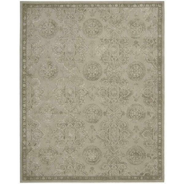 Nourison Regal Area Rug Collection Grey 8 Ft 6 In. X 11 Ft 6 In. Rectangle 99446103055